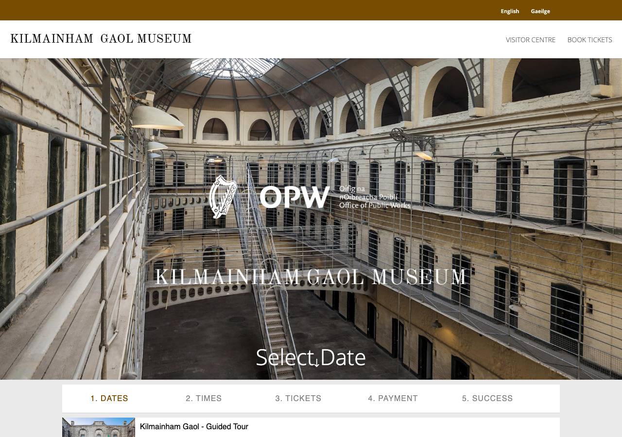 Screenshot of kilmainhamgaol-museum.top taken by the zone census on 2026-09-08