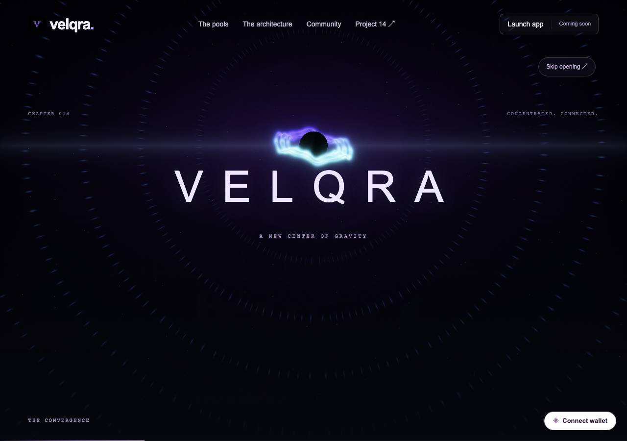 Screenshot of velqra.xyz taken by the zone census on 2026-09-08