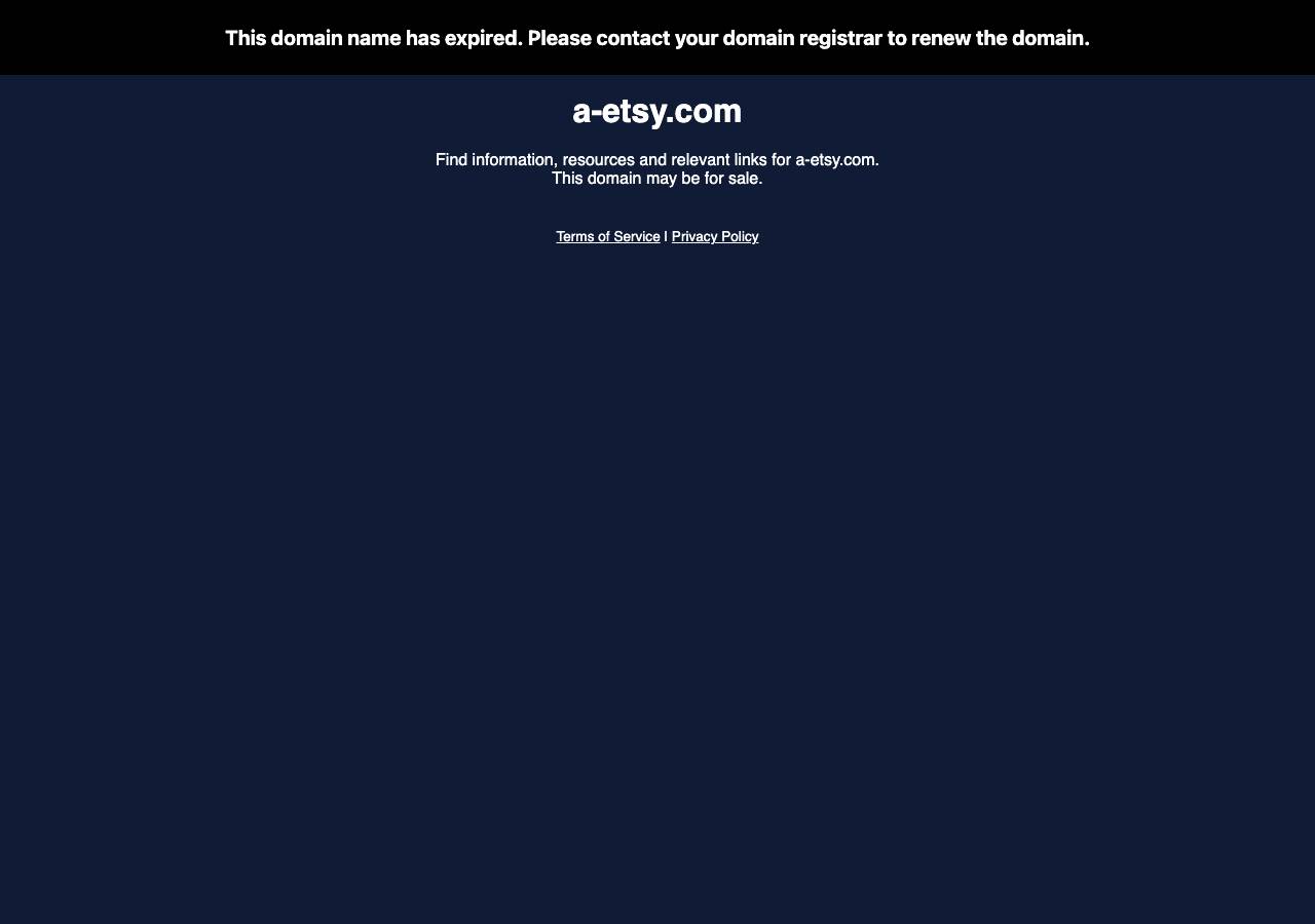 Screenshot of a-etsy.com taken by the zone census on 2026-09-09