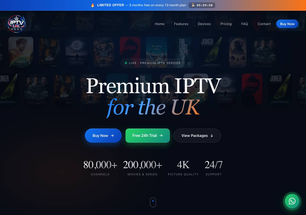 Screenshot of iptvprovuk.site taken by the zone census on 2026-09-09