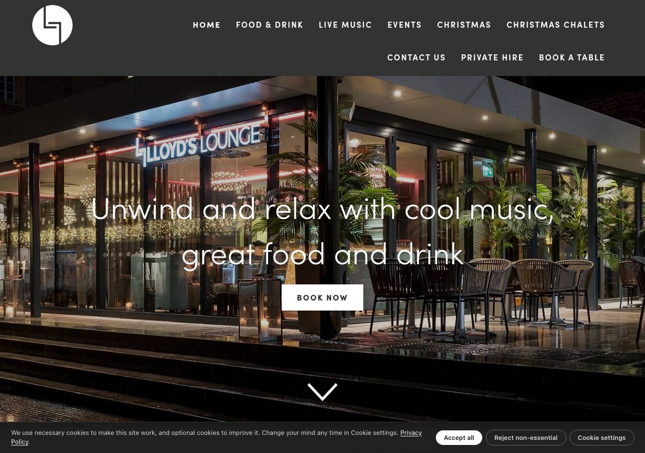 Screenshot of lloydslounge.live taken by the zone census on 2026-09-09