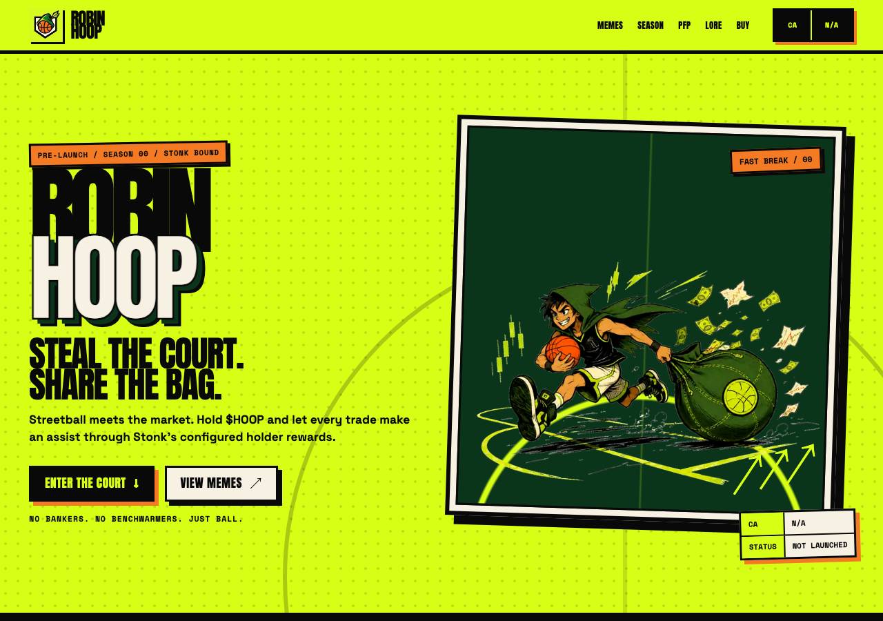 Screenshot of robinhoop.fun taken by the zone census on 2026-09-09