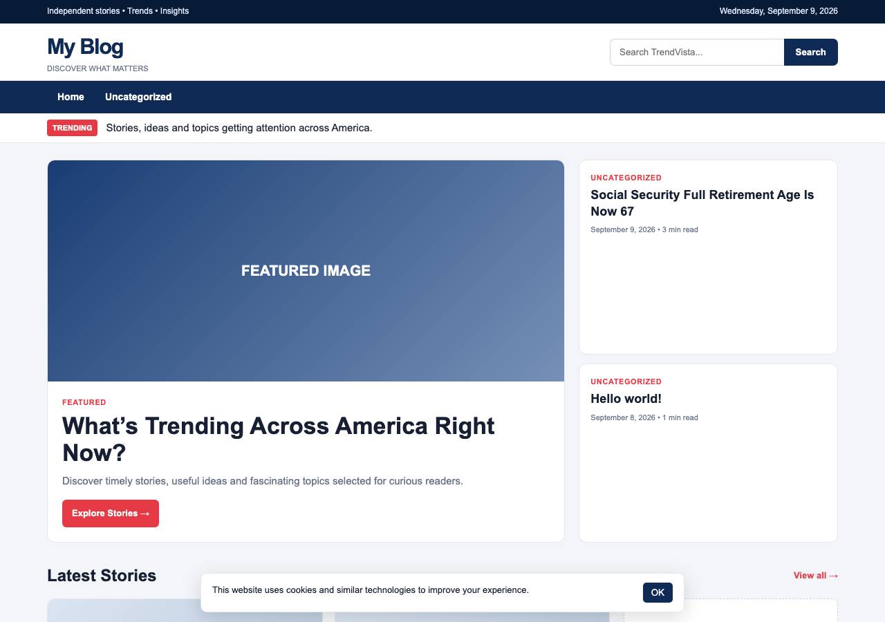 Screenshot of trendvista.xyz taken by the zone census on 2026-09-09