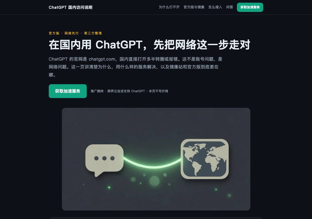 Screenshot of chatgptcn.cyou taken by the zone census on 2026-09-10