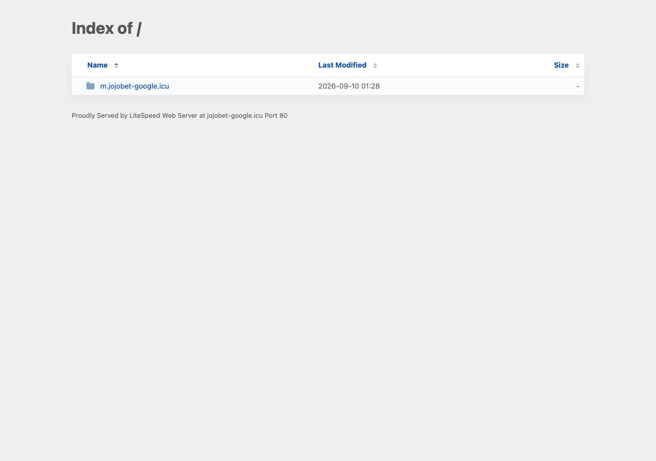 Screenshot of jojobet-google.icu taken by the zone census on 2026-09-10