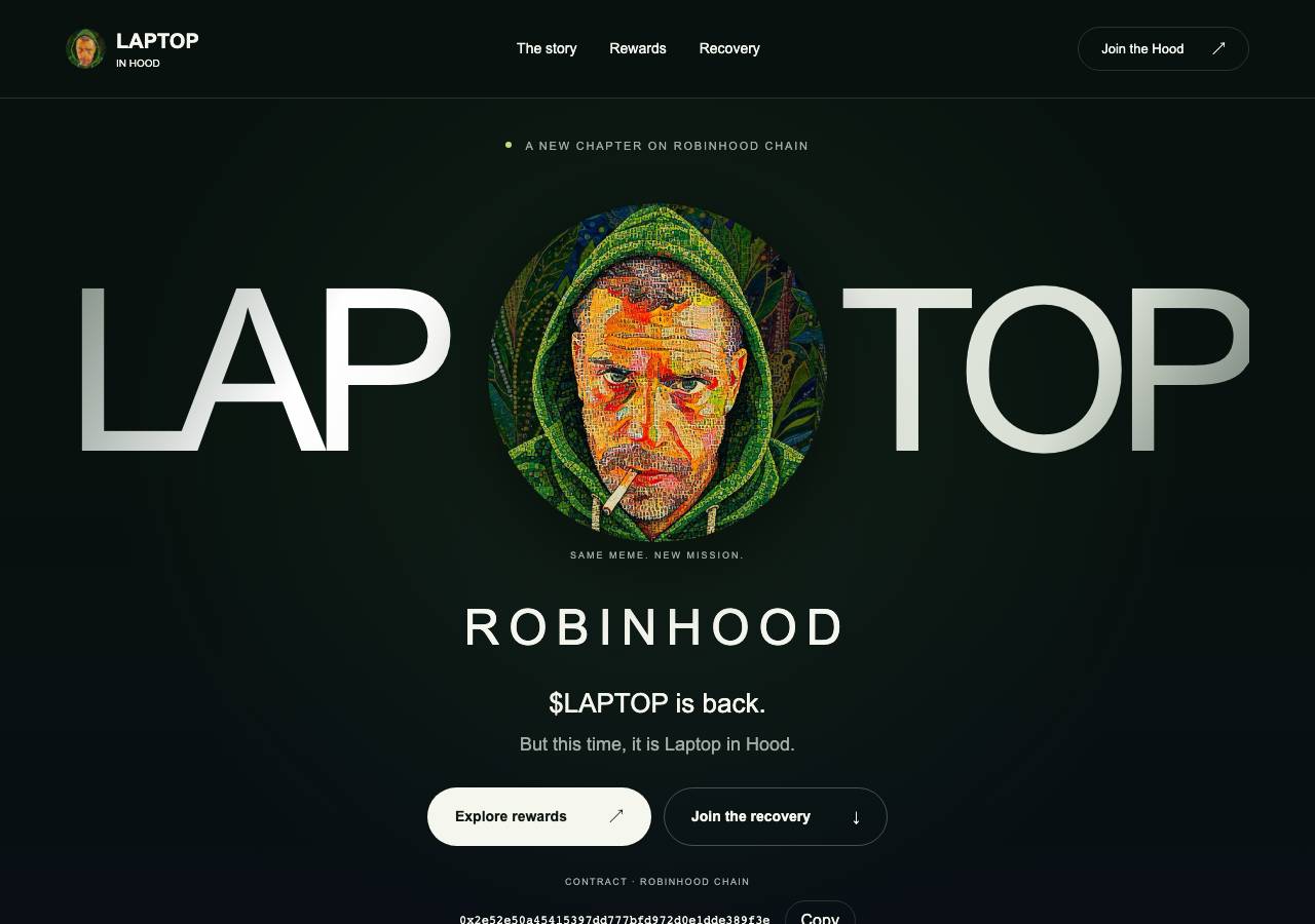 Screenshot of laptopinhood.xyz taken by the zone census on 2026-09-10