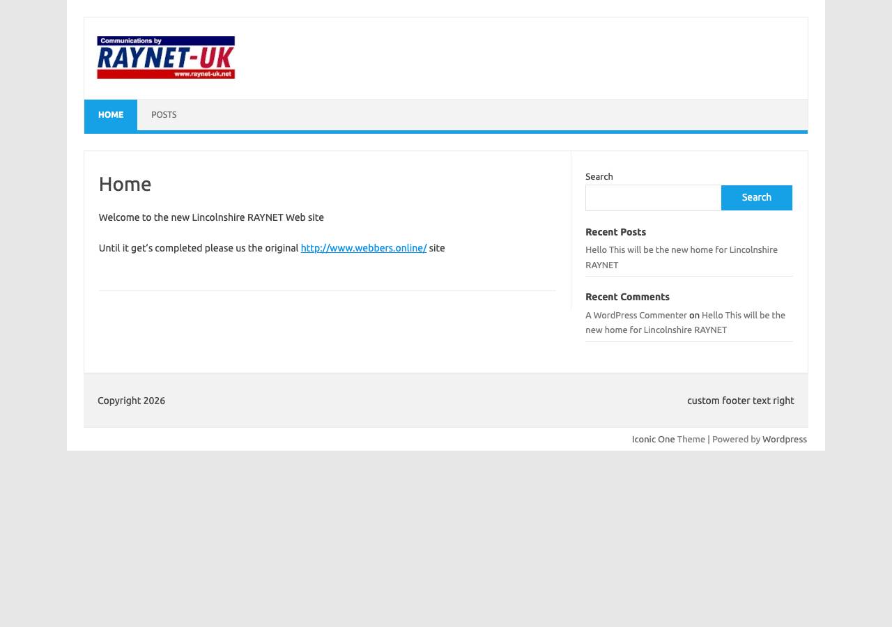 Screenshot of lincolnshireraynet.org taken by the zone census on 2026-09-10