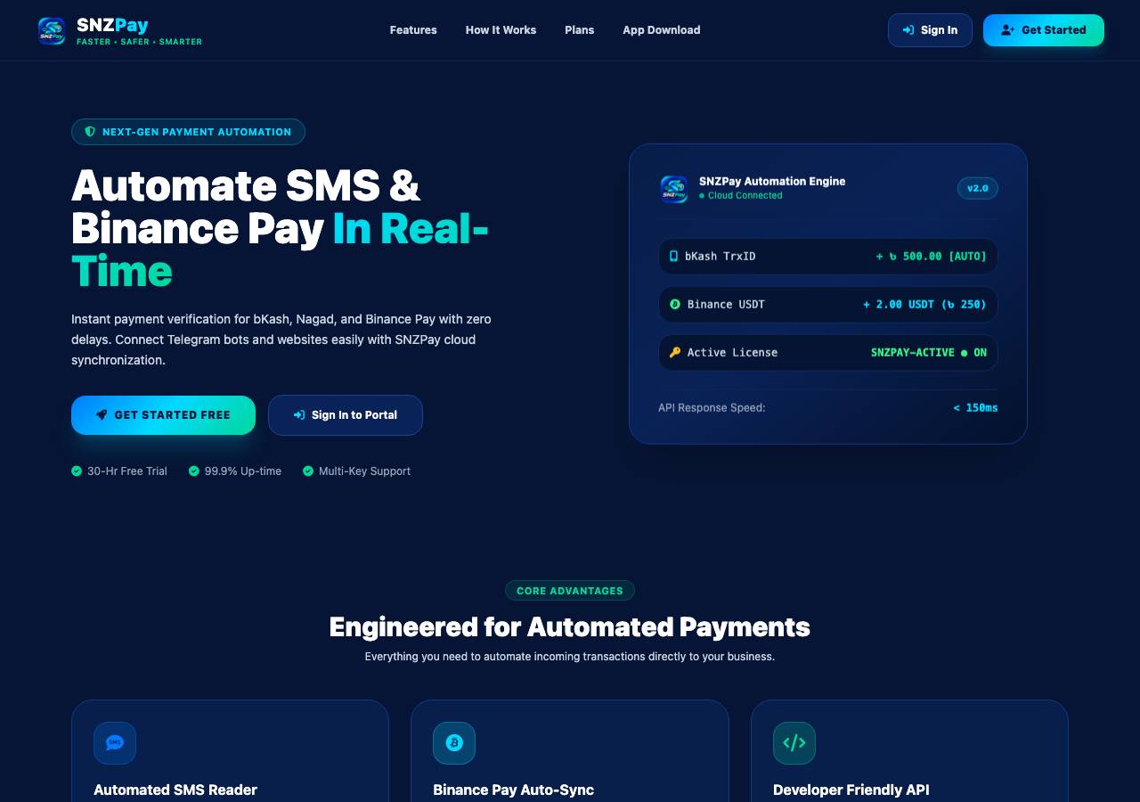Screenshot of snzpay.digital taken by the zone census on 2026-09-10