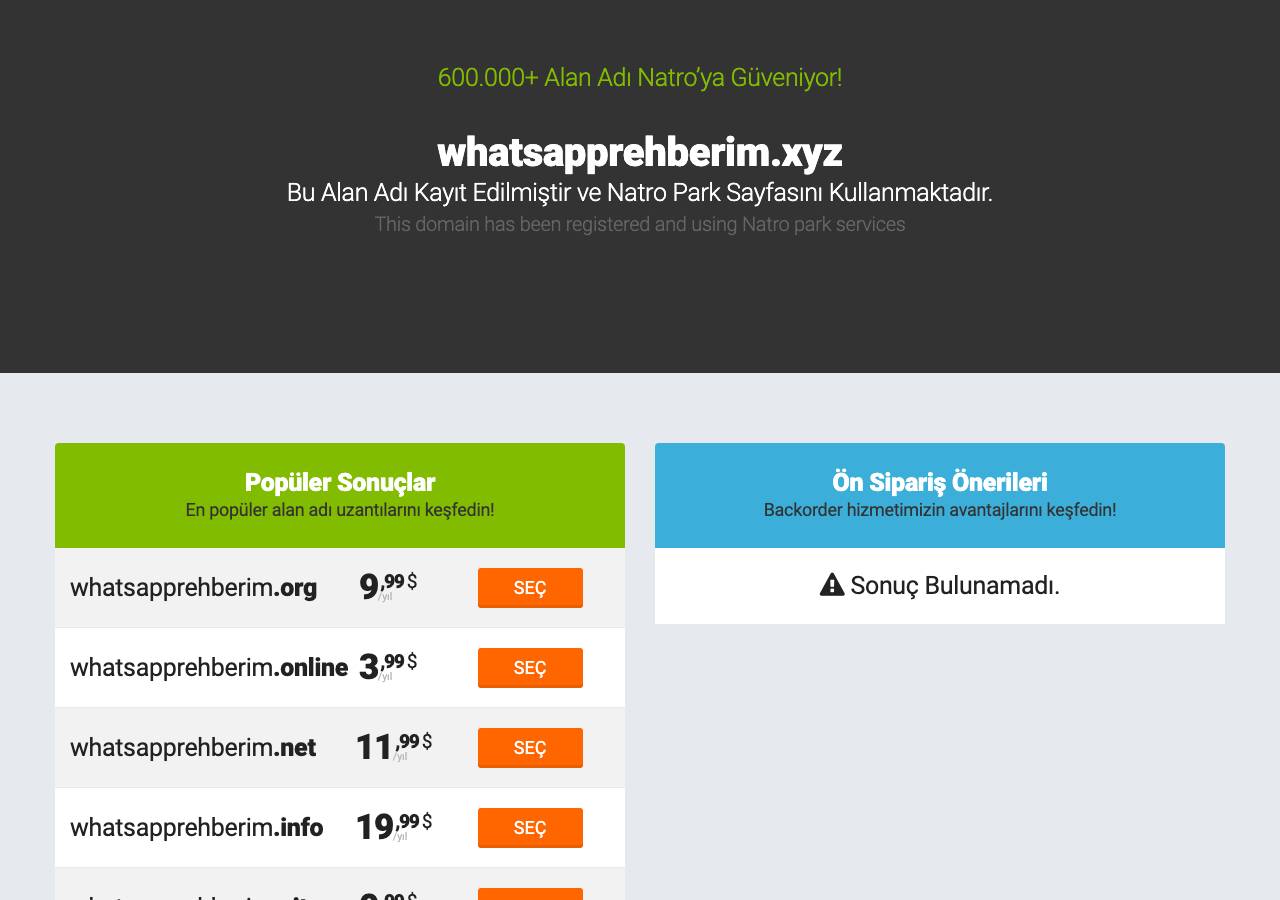 Screenshot of whatsapprehberim.xyz taken by the zone census on 2026-09-10