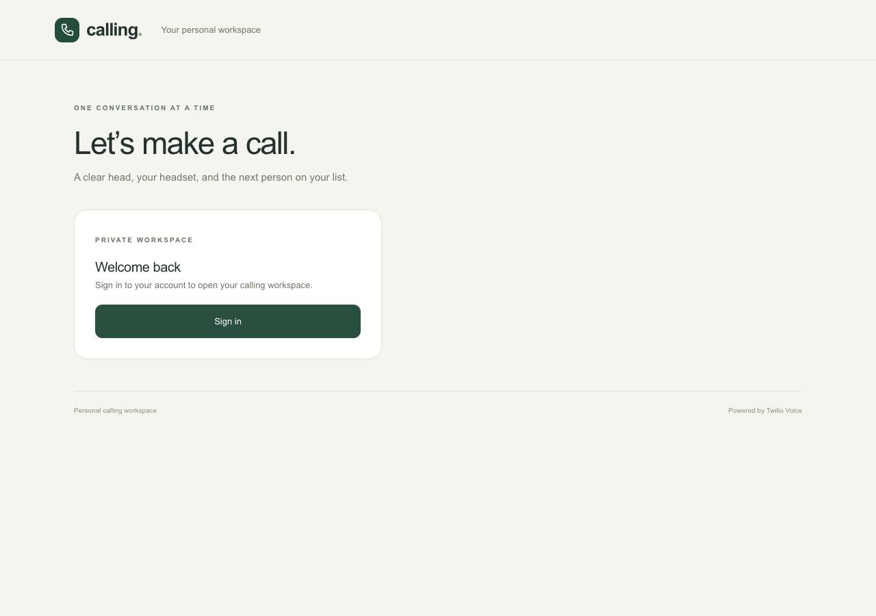 Screenshot of xalling.lol taken by the zone census on 2026-09-10