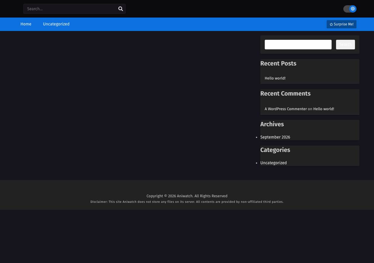 Screenshot of aniwatch9.sbs taken by the zone census on 2026-09-12