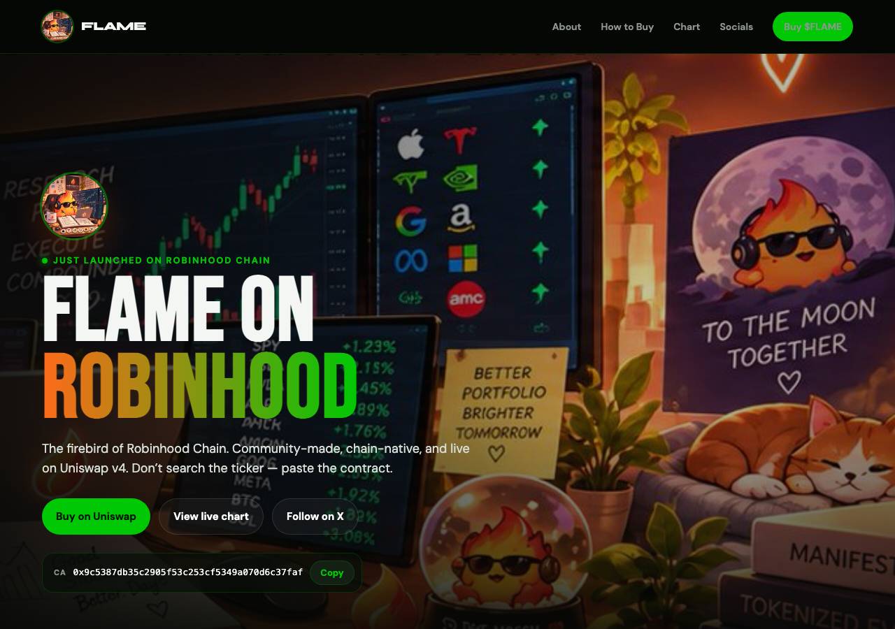 Screenshot of flamerobin.site taken by the zone census on 2026-09-12