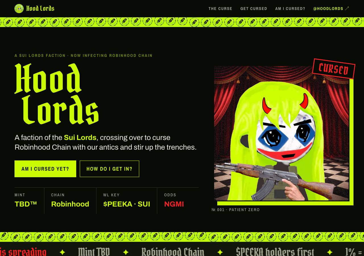 Screenshot of hoodlords.xyz taken by the zone census on 2026-09-12