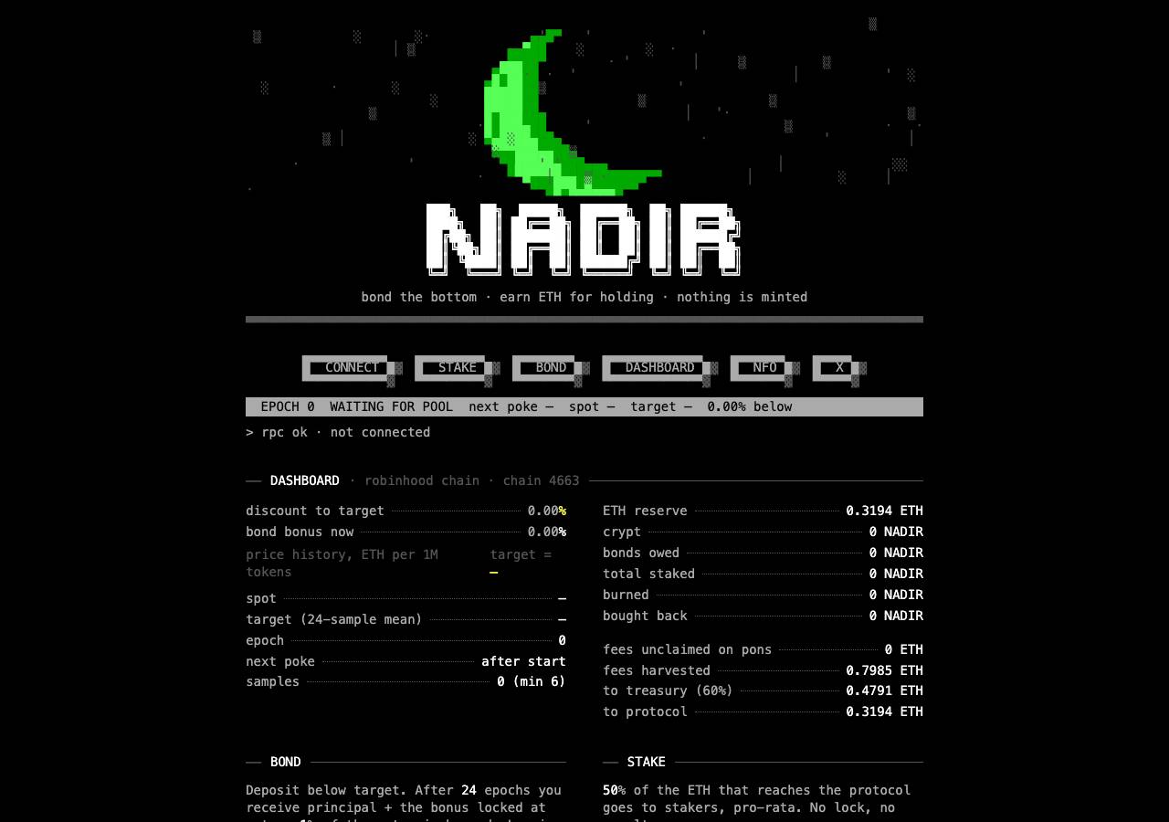 Screenshot of nadirrh.xyz taken by the zone census on 2026-09-12