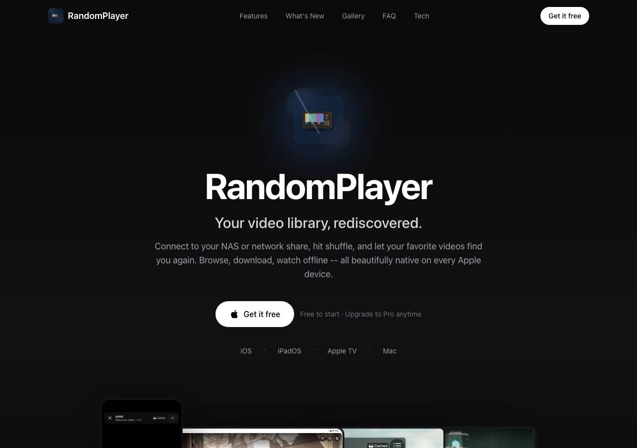 Screenshot of randomplayer.app taken by the zone census on 2026-09-12