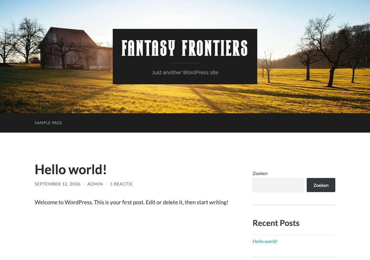 Screenshot of fantasyfrontiers.net taken by the zone census on 2026-09-13