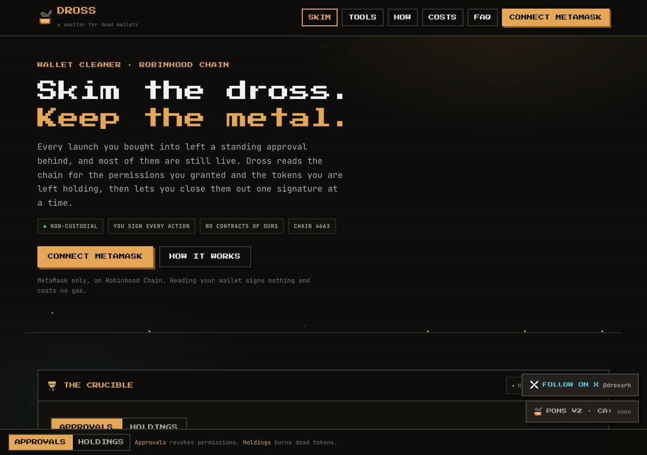 Screenshot of drossrh.xyz taken by the zone census on 2026-09-14