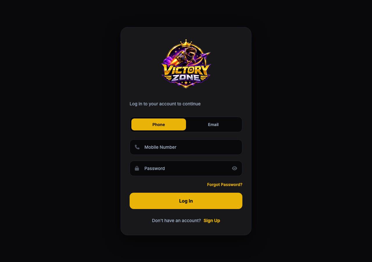 Screenshot of victoryzone.buzz taken by the zone census on 2026-09-14