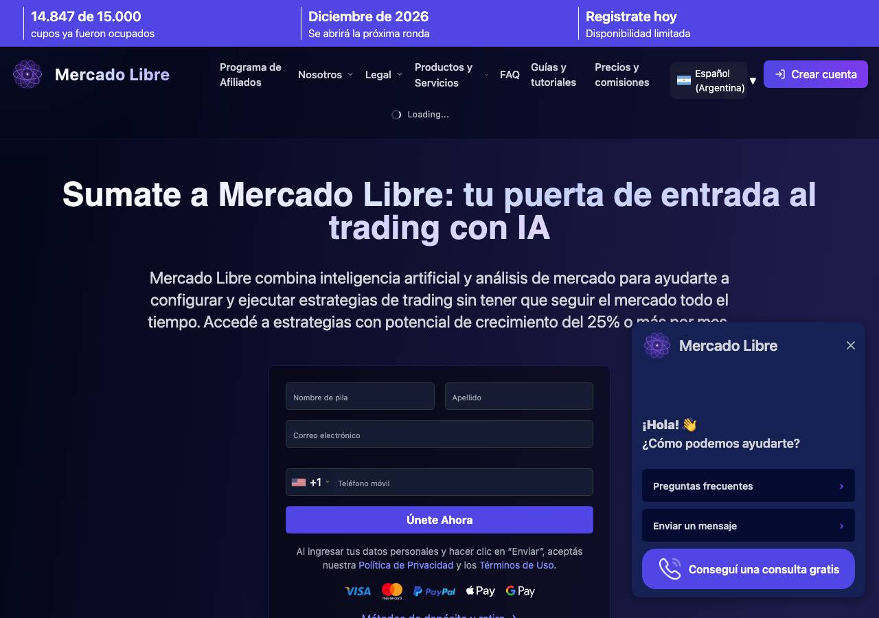 Screenshot of mercado-libre-app.org taken by the zone census on 2026-09-15