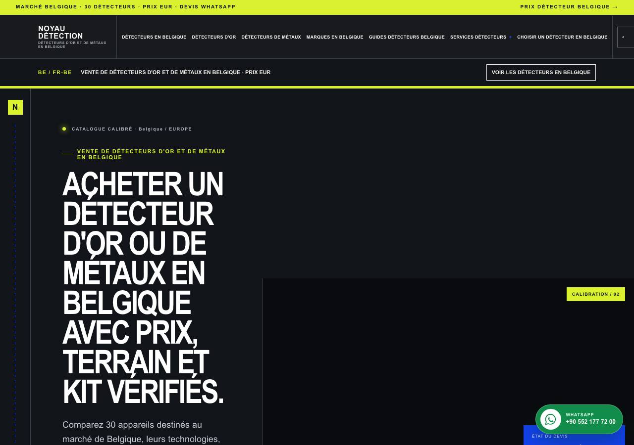Screenshot of noyaudetection.sbs taken by the zone census on 2026-09-15