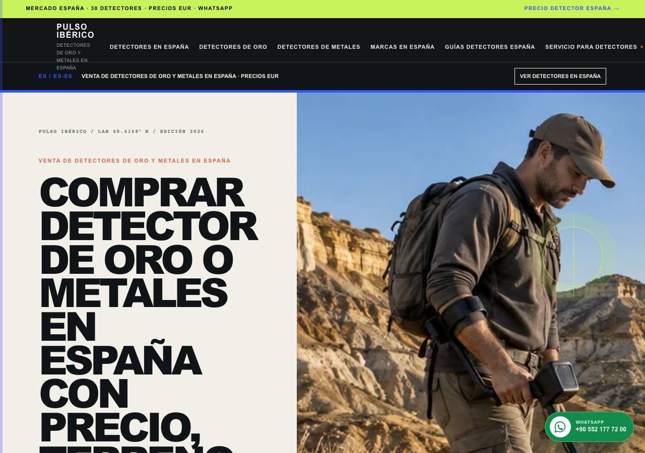 Screenshot of pulsoiberico.top taken by the zone census on 2026-09-15