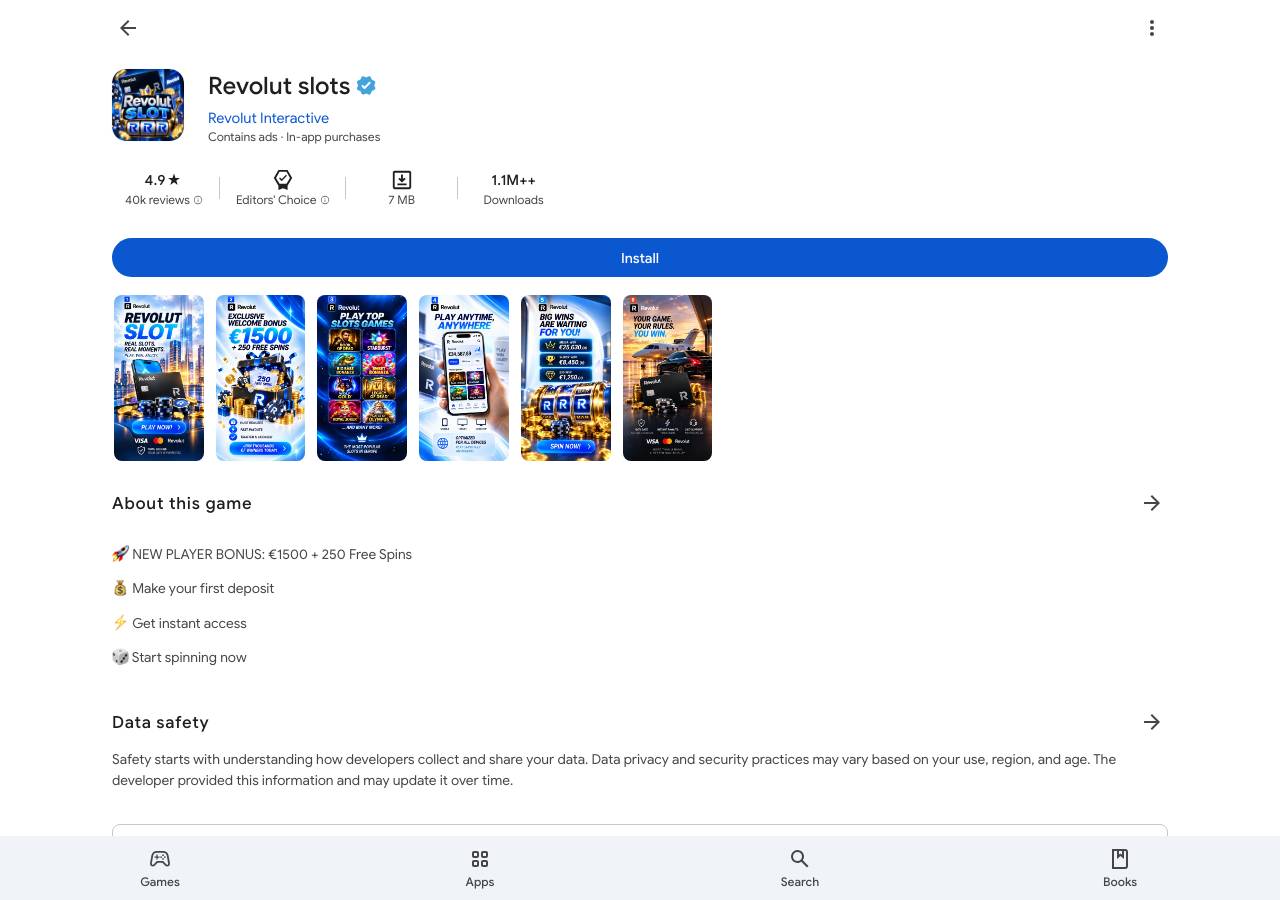 Screenshot of revolutsl.com taken by the zone census on 2026-09-15