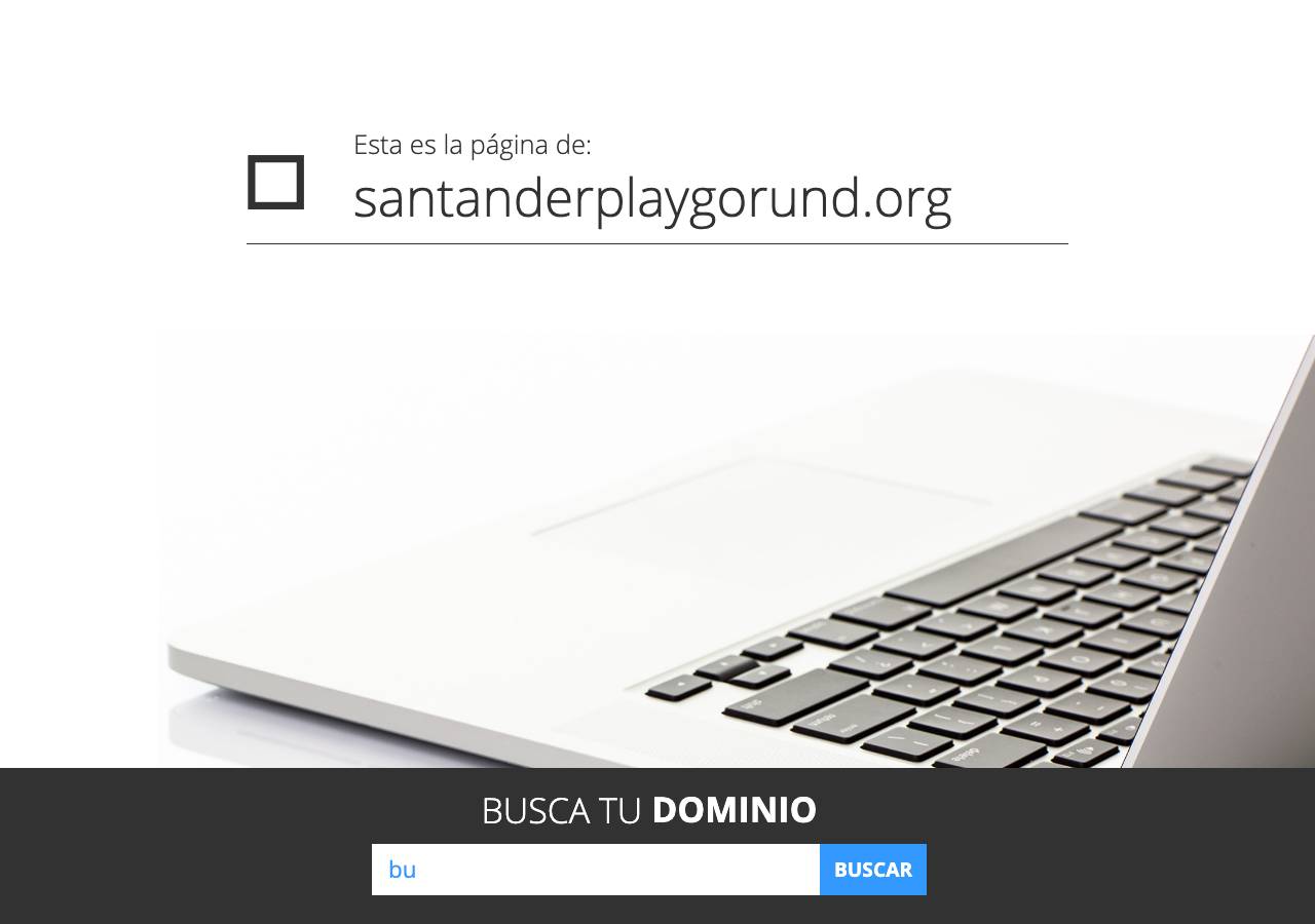 Screenshot of santanderplaygorund.org taken by the zone census on 2026-09-16