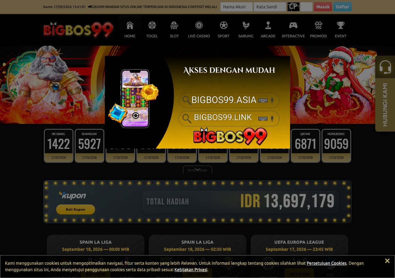 Screenshot of bigbos99-mobile.online taken by the zone census on 2026-09-17