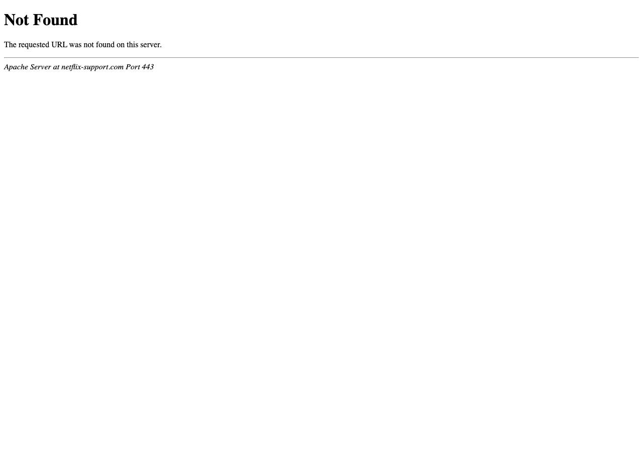 Screenshot of netflix-support.com taken by the zone census on 2026-09-17