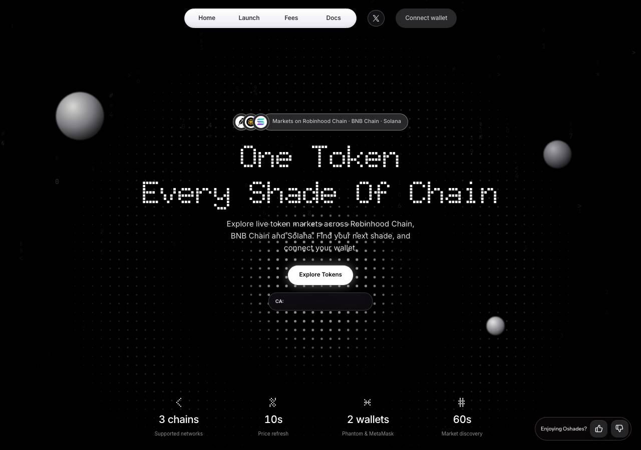 Screenshot of oshades.xyz taken by the zone census on 2026-09-17