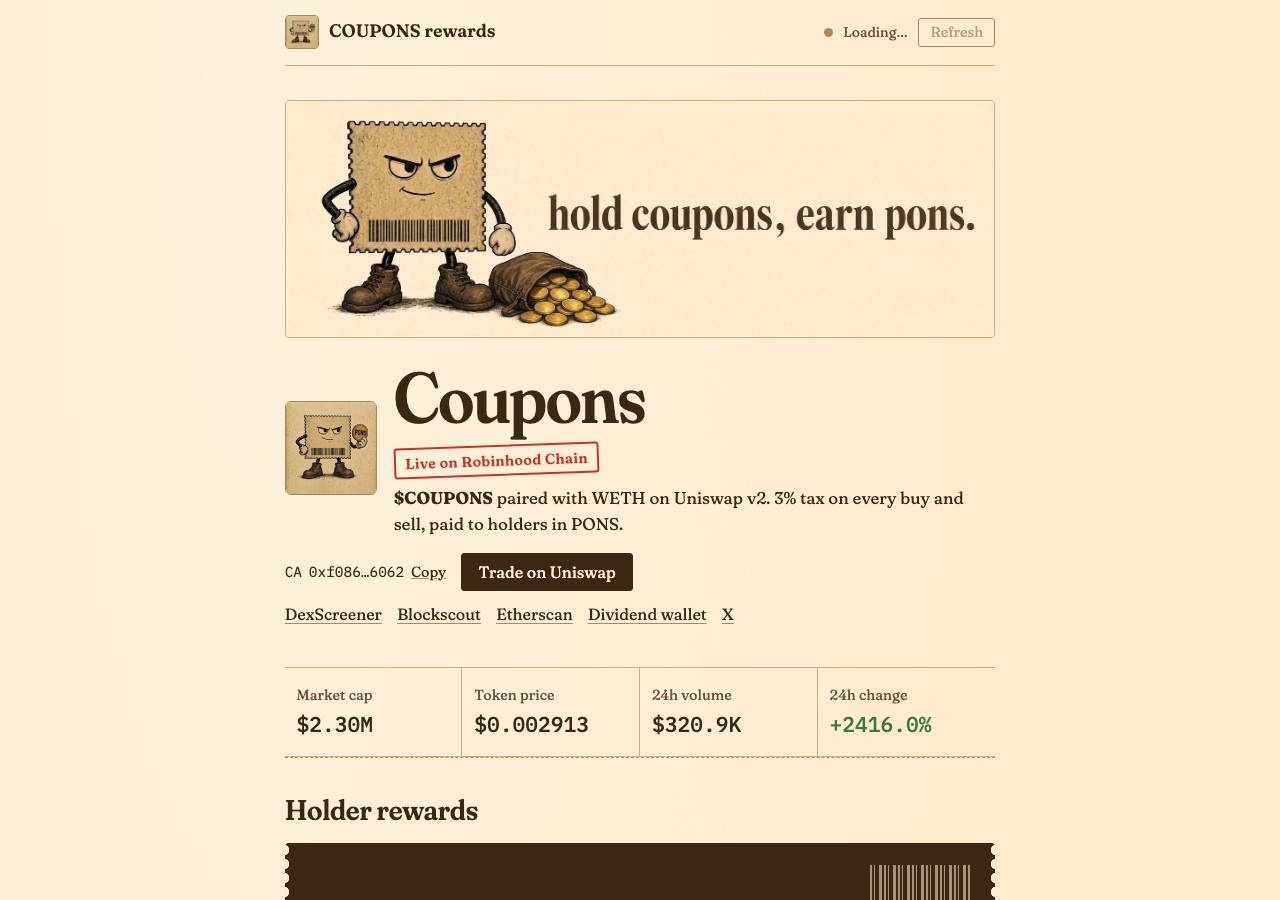 Screenshot of couponsrewards.xyz taken by the zone census on 2026-09-18