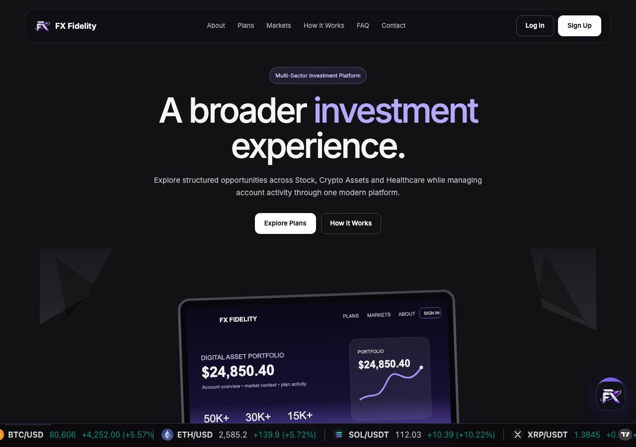 Screenshot of fxfidelity.com taken by the zone census on 2026-09-18