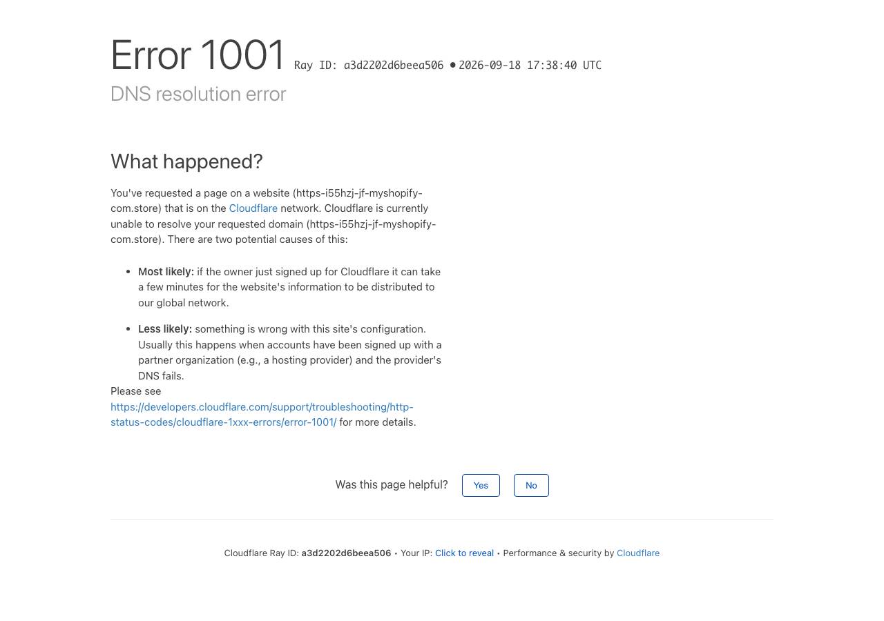Screenshot of https-i55hzj-jf-myshopify-com.store taken by the zone census on 2026-09-18