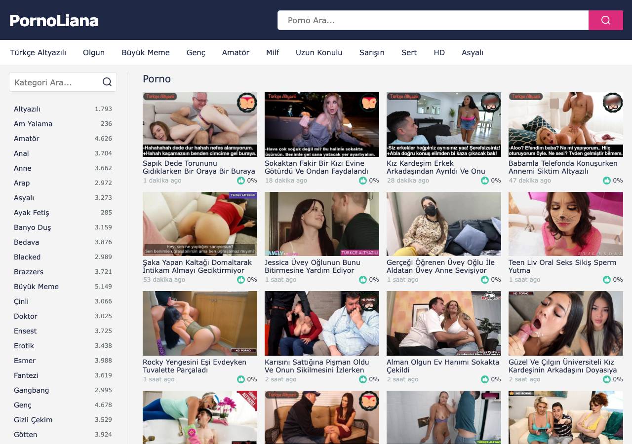 Screenshot of pornoliana.skin taken by the zone census on 2026-09-18