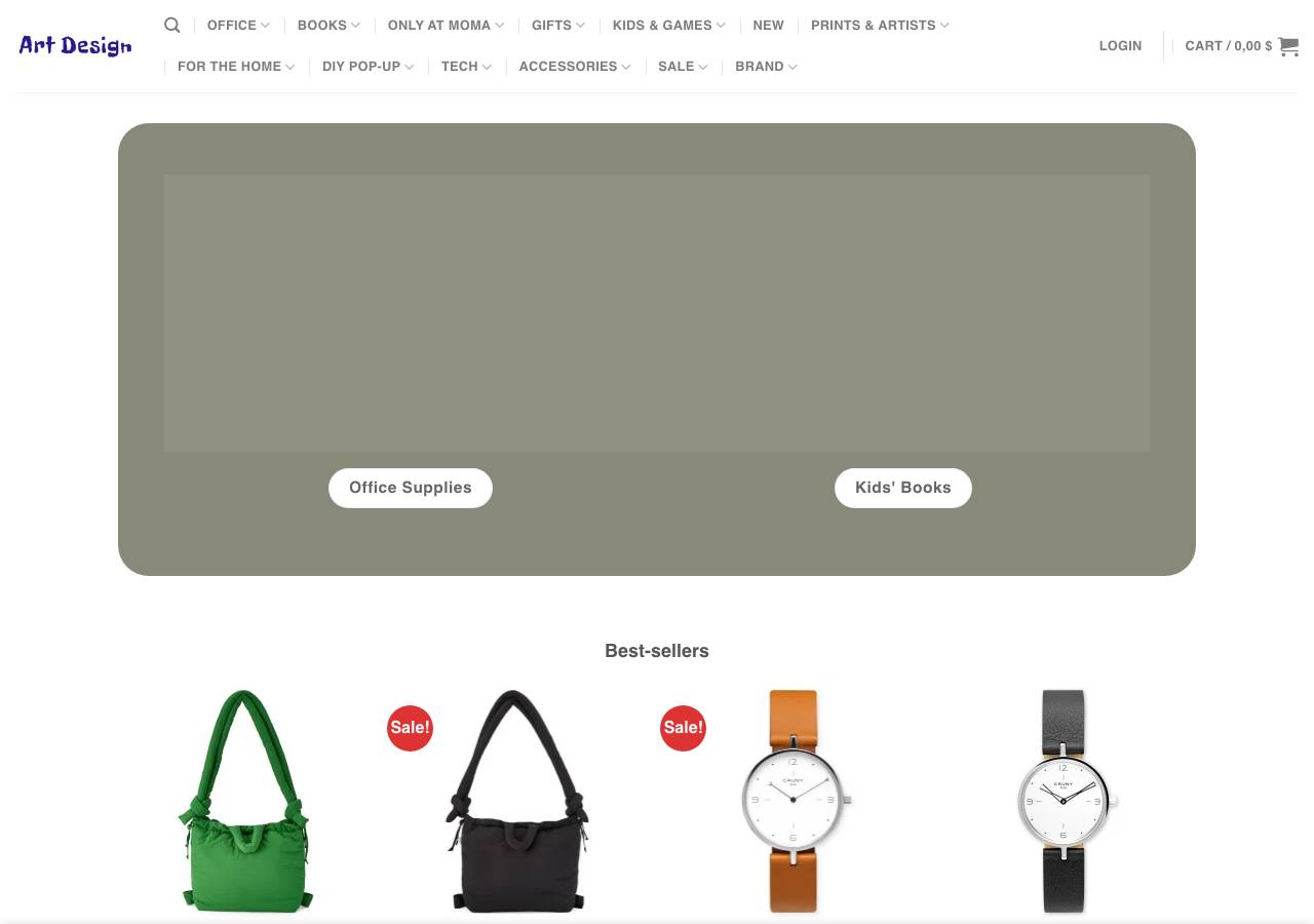 Screenshot of usaartdesign.com taken by the zone census on 2026-09-18