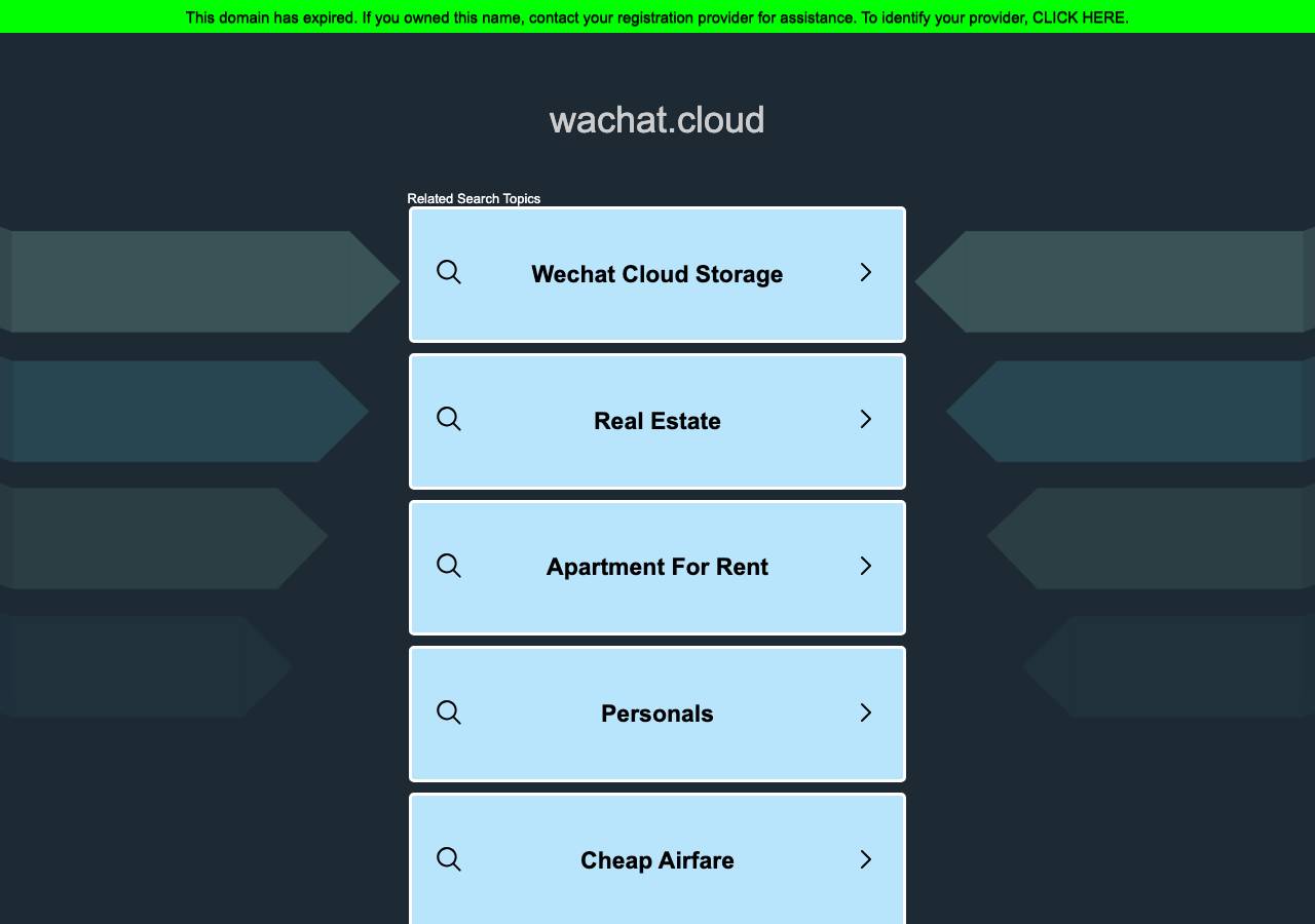 Screenshot of wachat.cloud taken by the zone census on 2026-09-18