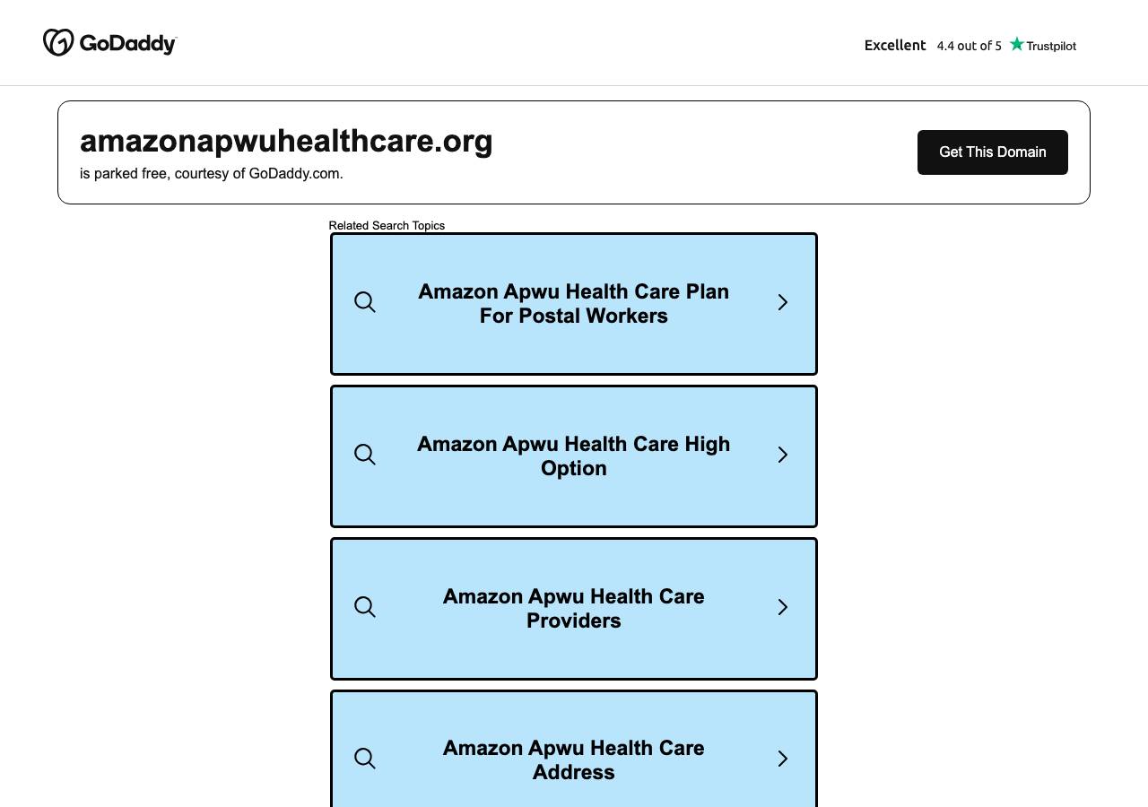 Screenshot of amazonapwuhealthcare.org taken by the zone census on 2026-09-19