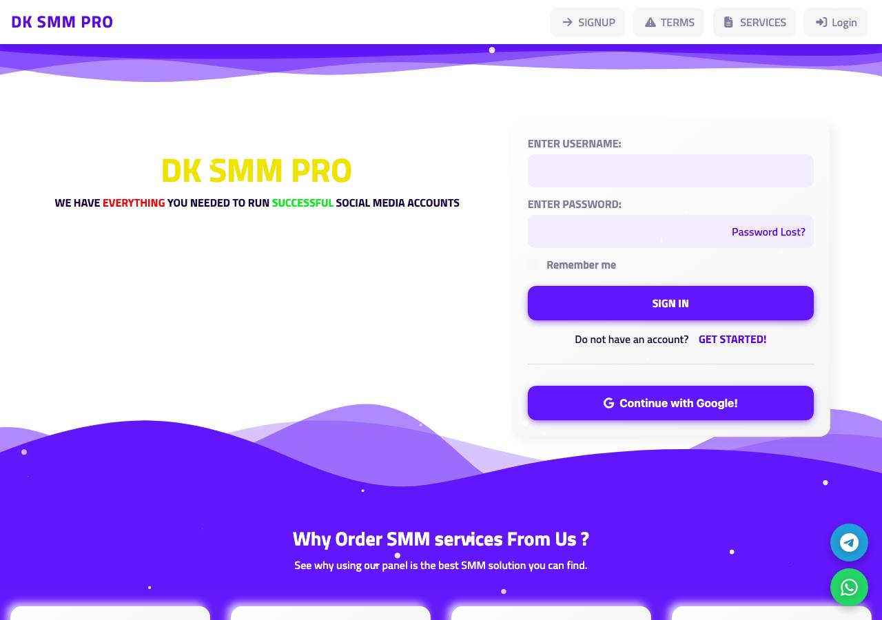 Screenshot of dksmmpro.store taken by the zone census on 2026-09-19