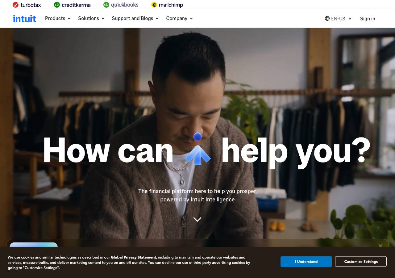 Screenshot of intuit-support.email taken by the zone census on 2026-09-19