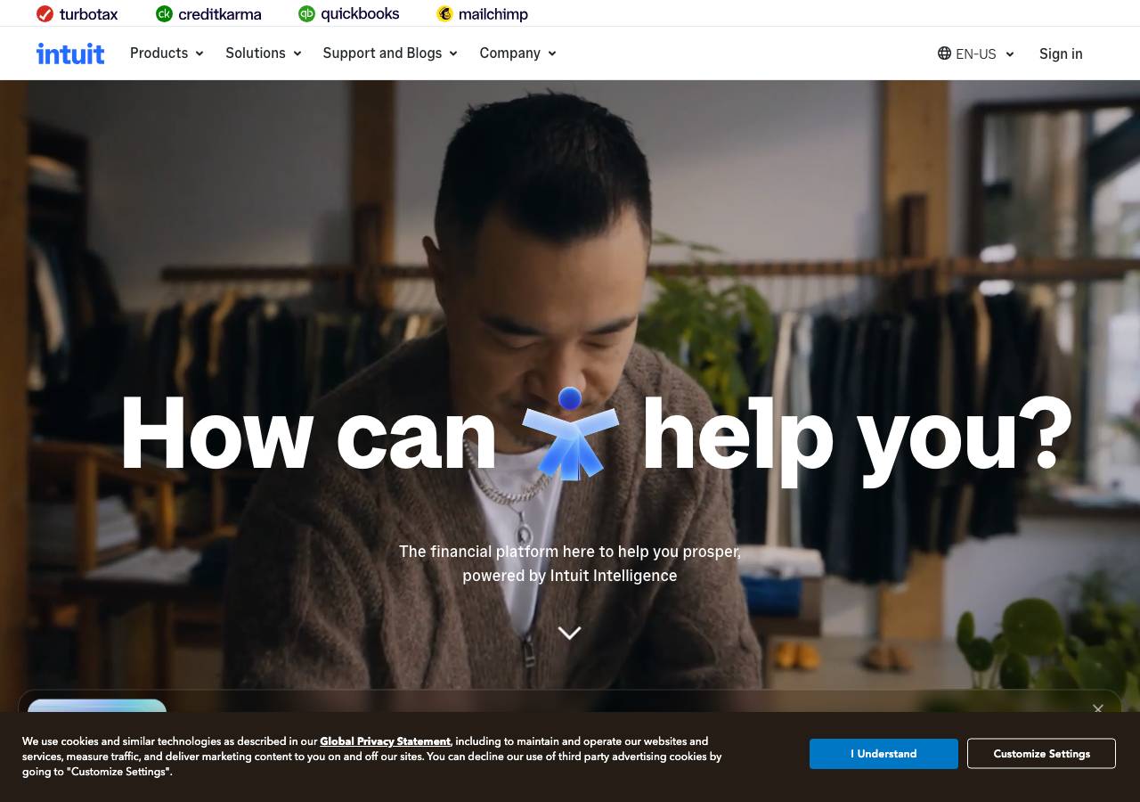 Screenshot of intuit-support.site taken by the zone census on 2026-09-19