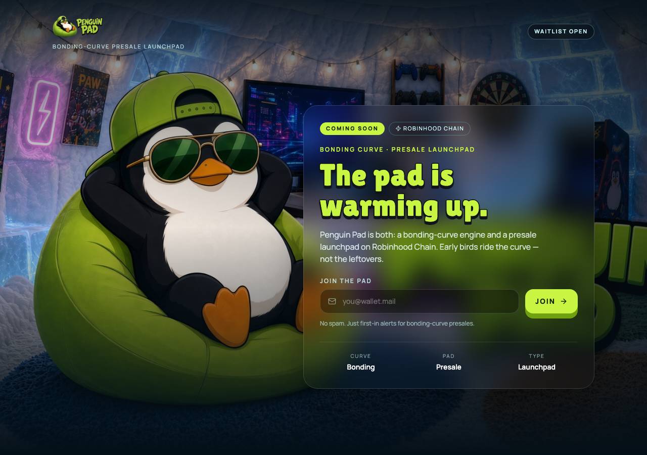 Screenshot of penguinpad.xyz taken by the zone census on 2026-09-19