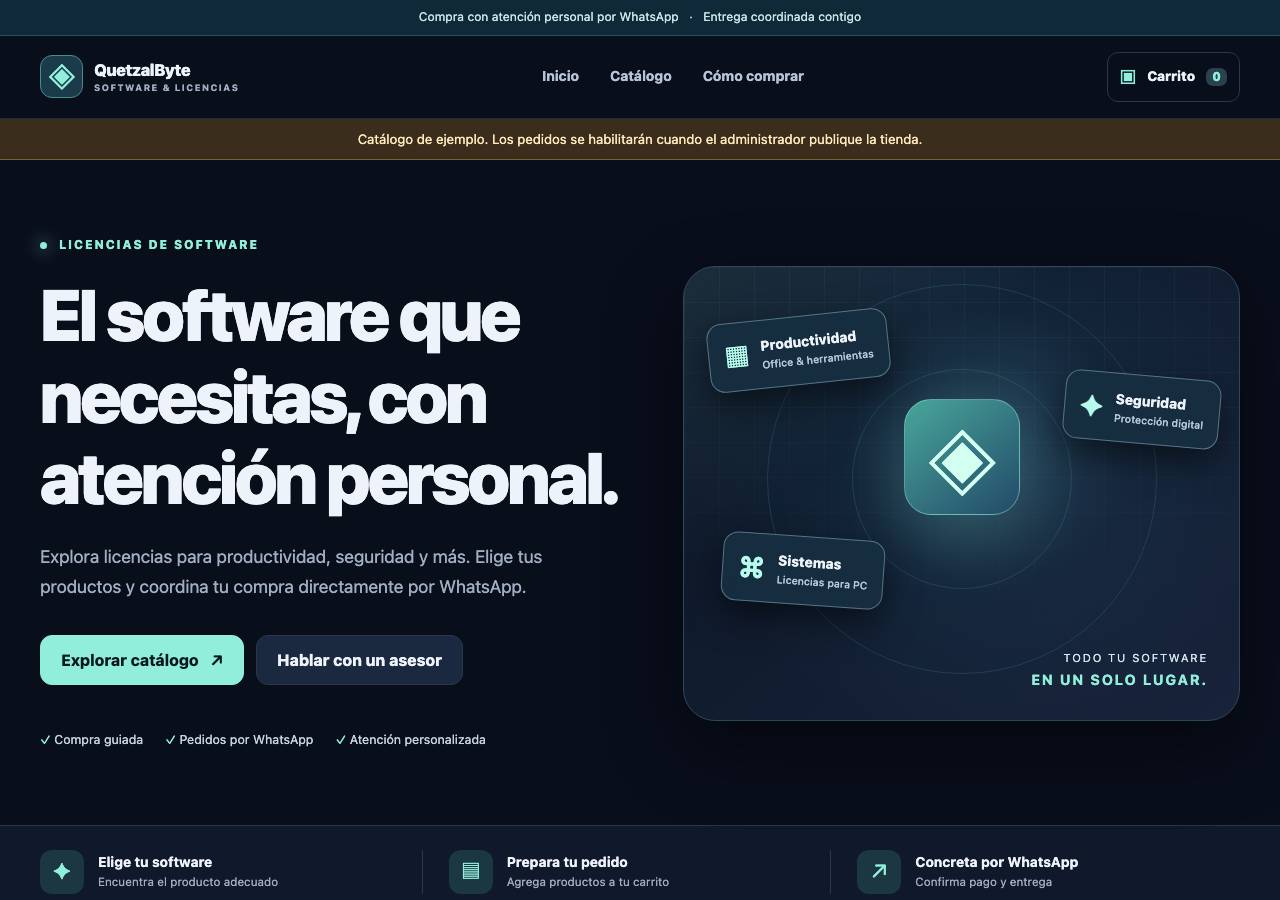 Screenshot of quetzalbyte.click taken by the zone census on 2026-09-19