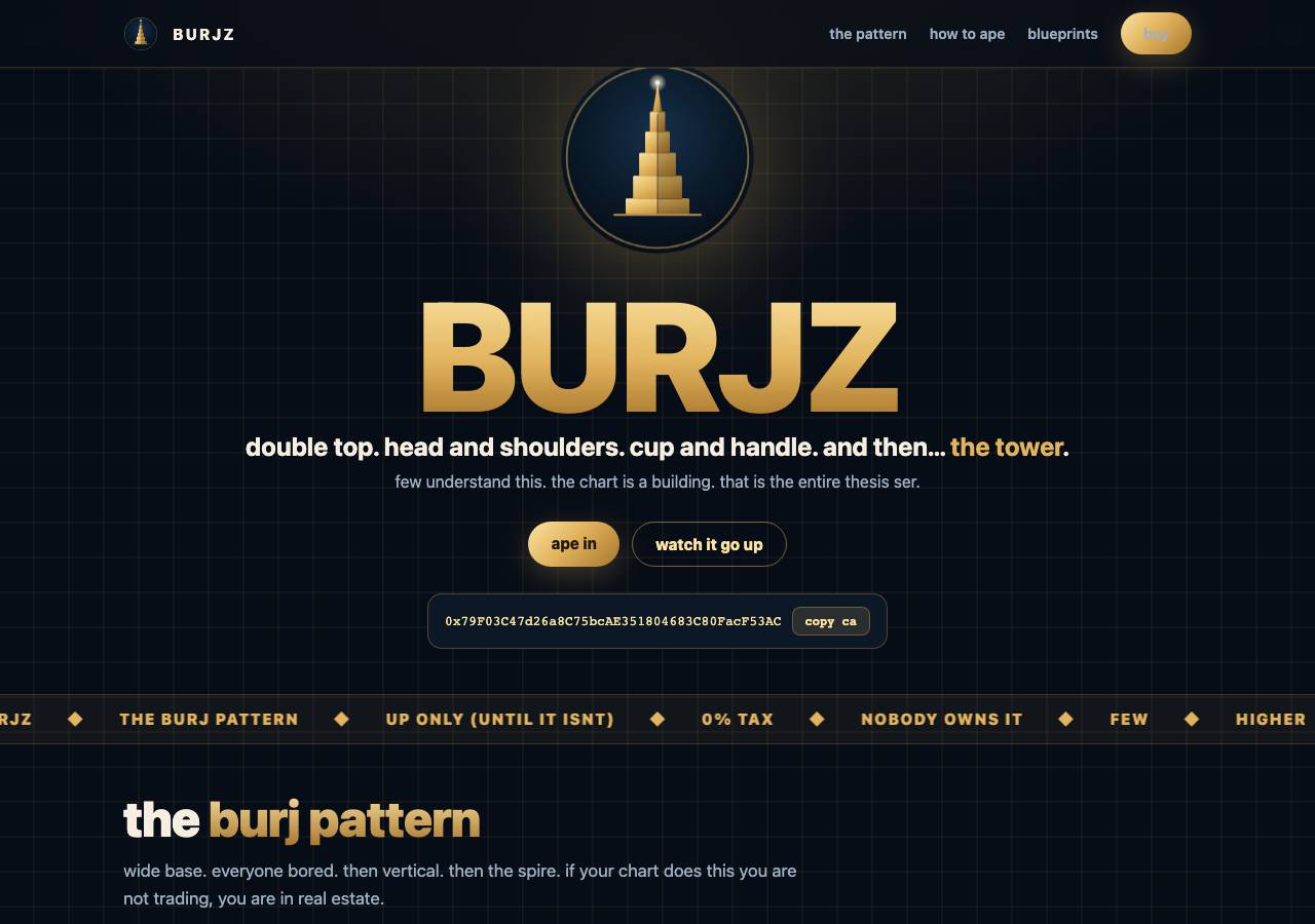 Screenshot of burjz.fun taken by the zone census on 2026-09-20