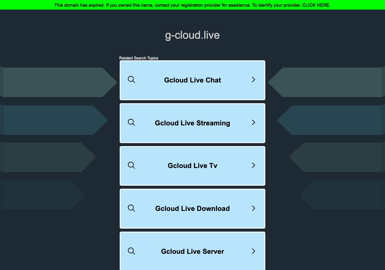 Screenshot of g-cloud.live taken by the zone census on 2026-09-20