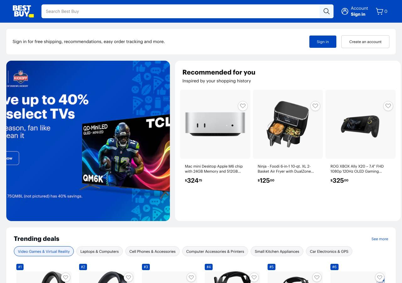 Screenshot of bestbuycanadas.com taken by the zone census on 2026-09-21