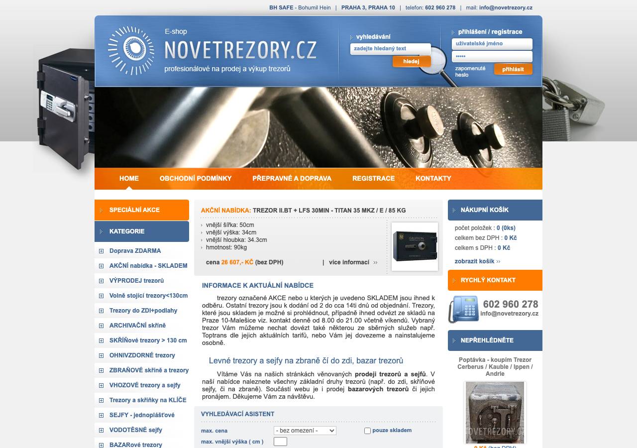 Screenshot of novetrezory.life taken by the zone census on 2026-09-21
