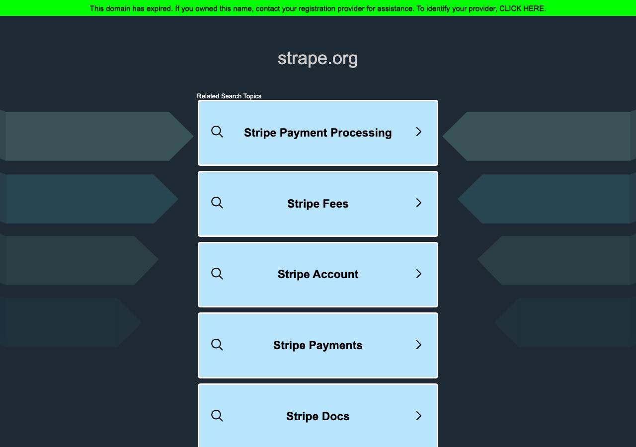 Screenshot of strape.org taken by the zone census on 2026-09-21