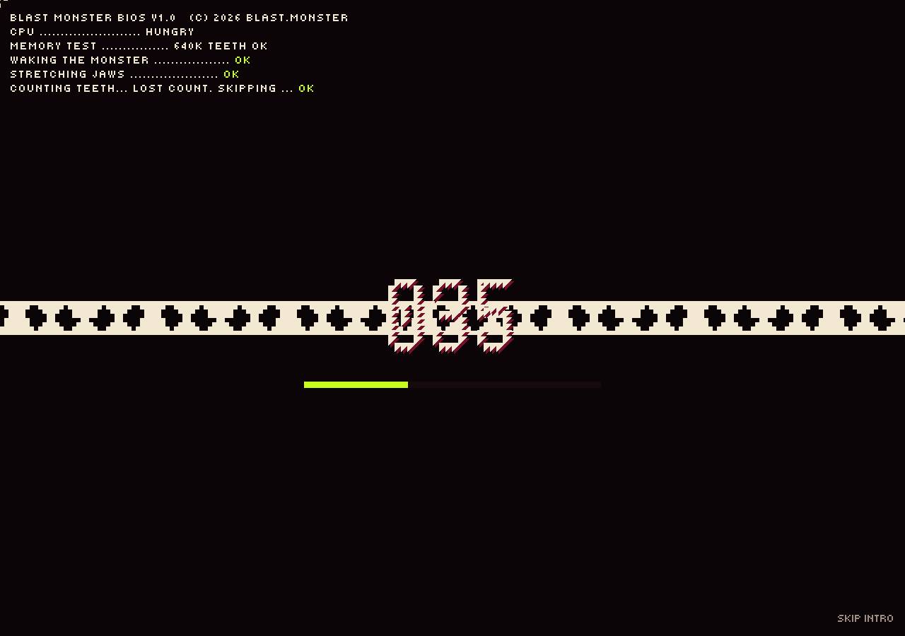 Screenshot of blast.monster taken by the zone census on 2026-09-22