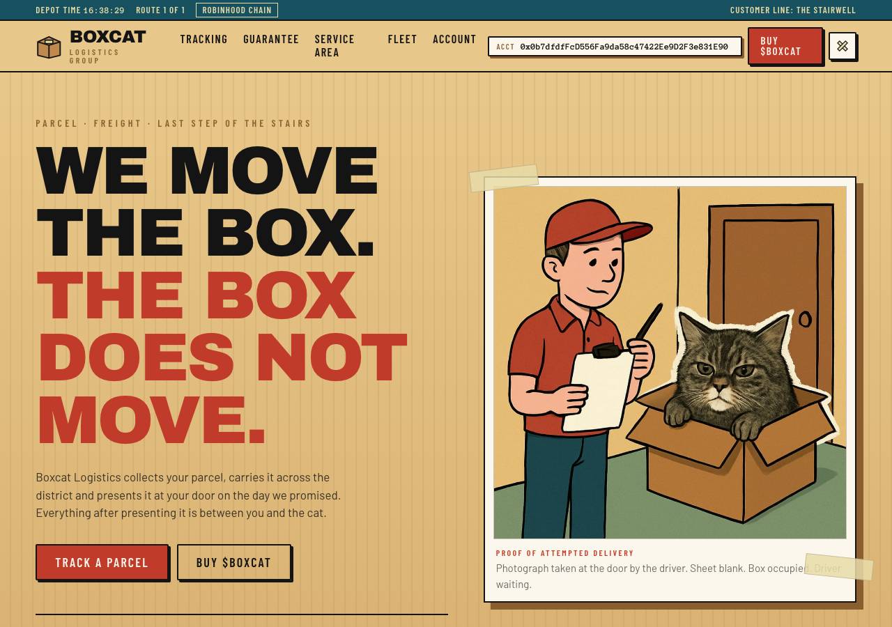 Screenshot of boxcat.fun taken by the zone census on 2026-09-22