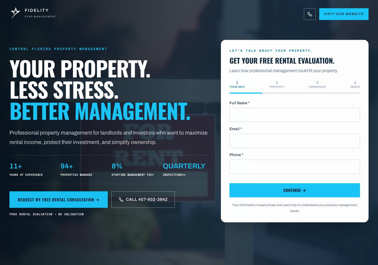 Screenshot of fidelitystar-getaquote.com taken by the zone census on 2026-09-22